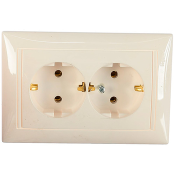 Розетка Legrand Valena 2X2К+З в сборе белая - Электрика, НВА - Выключатели и розетки - Розетки - магазин электрооборудования amperomvolt.ru